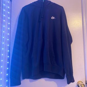 Navy blue XL Nike zip up hoodie